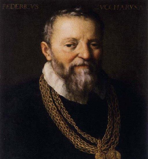 ZUCCARO Federico Self-Portrait aftr 1588 Sweden oil painting art